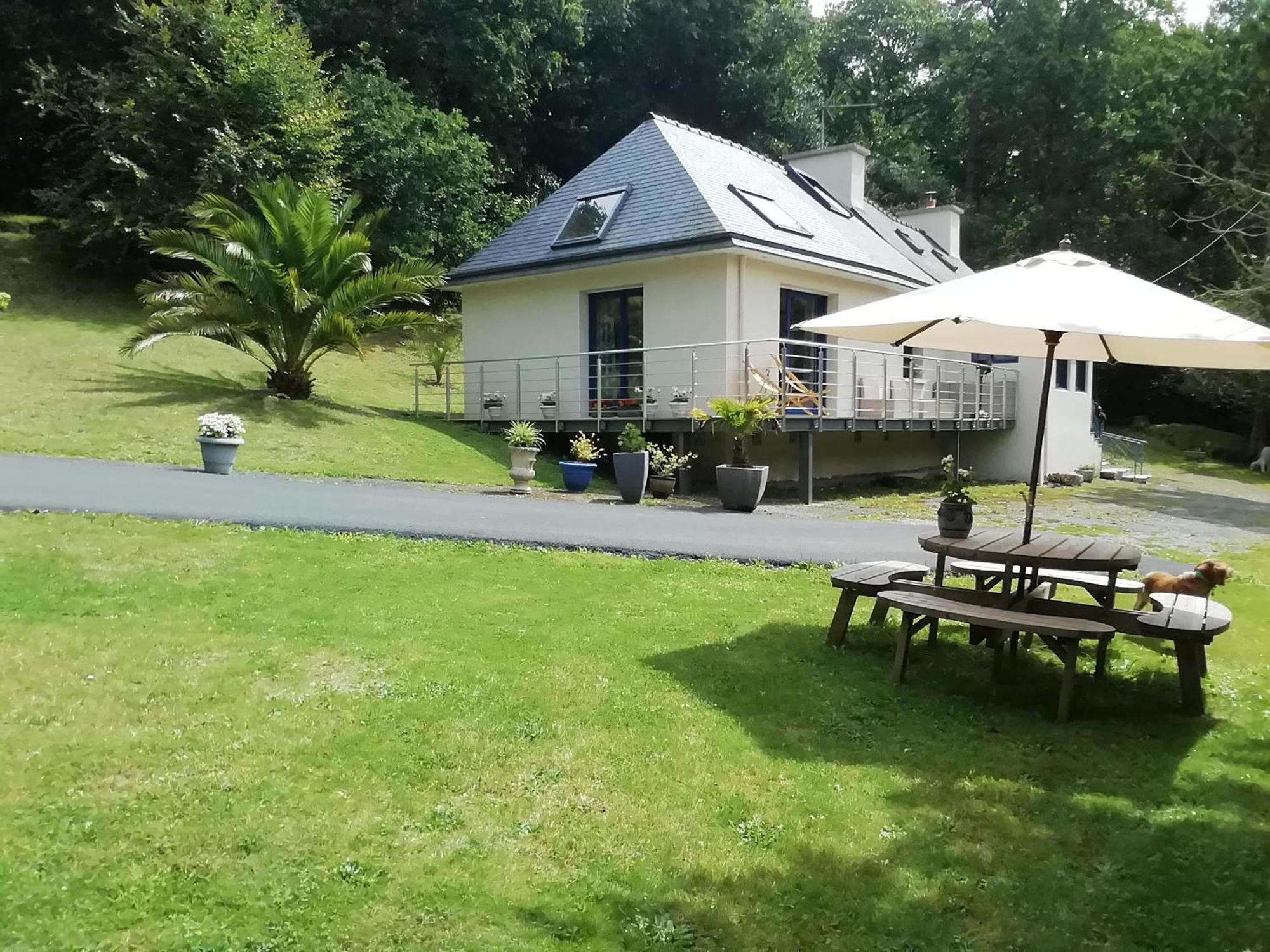 La Maison Au Bord De L'Eau Plouigneau 外观 照片